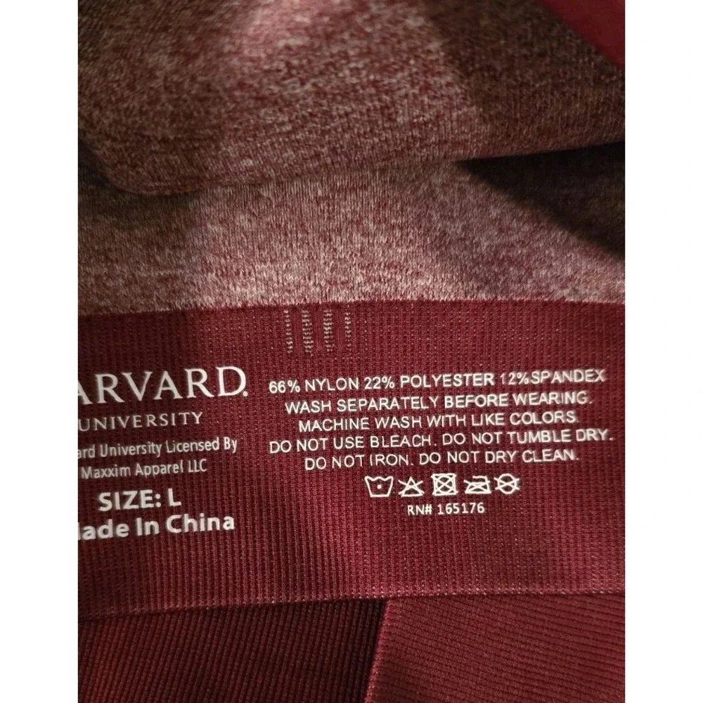 NWT, Harvard Yoga Set M Bottom L Top‎ , In Burgundy